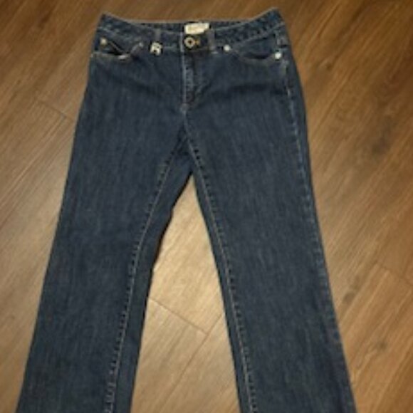 Michael Kors Wide Straight Leg Women's Mid-rise Jeans Sz 4 - Picture 12 of 12